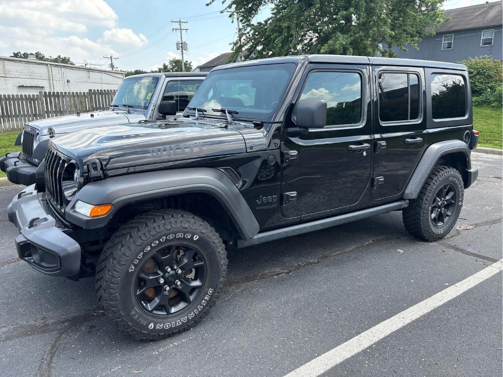 used 2021 Jeep Wrangler Unlimited car, priced at $31,988
