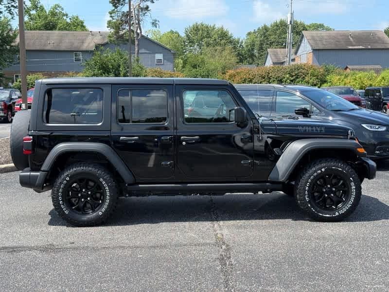 used 2021 Jeep Wrangler Unlimited car, priced at $29,585