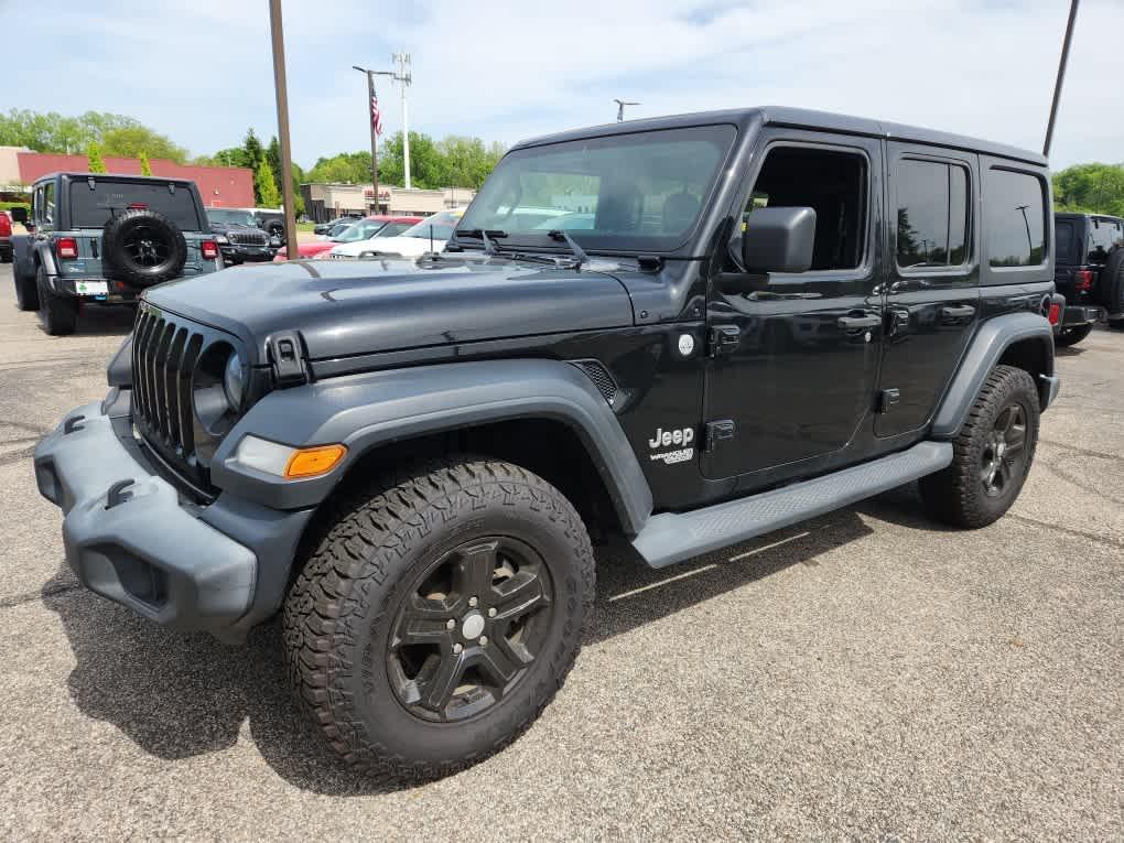 used 2019 Jeep Wrangler Unlimited car, priced at $21,988