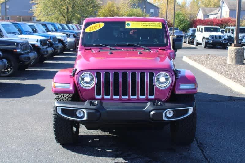 used 2021 Jeep Wrangler Unlimited 4xe car, priced at $37,988