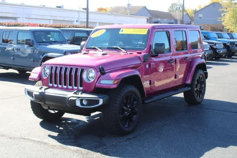 used 2021 Jeep Wrangler Unlimited 4xe car, priced at $37,988