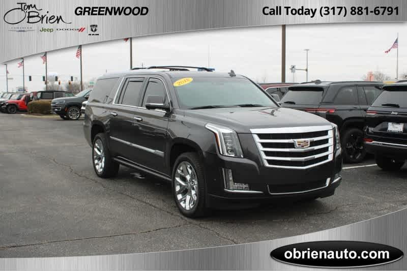 used 2018 Cadillac Escalade ESV car, priced at $41,988