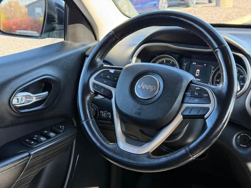 used 2015 Jeep Cherokee car, priced at $7,800