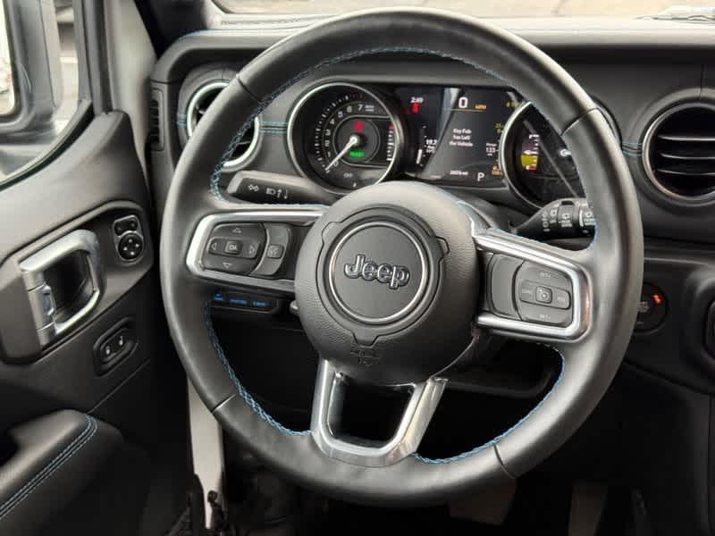 used 2022 Jeep Wrangler Unlimited 4xe car, priced at $36,985