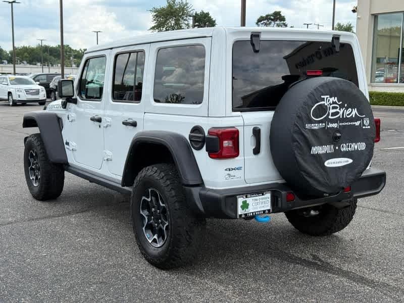 used 2022 Jeep Wrangler Unlimited 4xe car, priced at $36,985