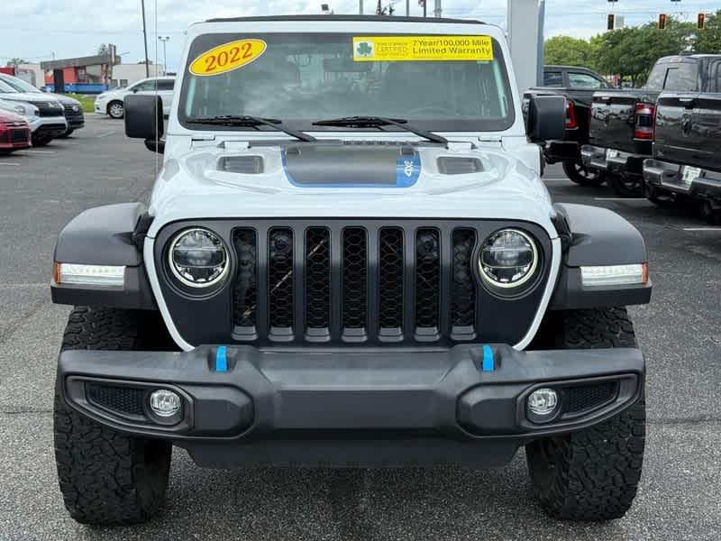 used 2022 Jeep Wrangler Unlimited 4xe car, priced at $36,985