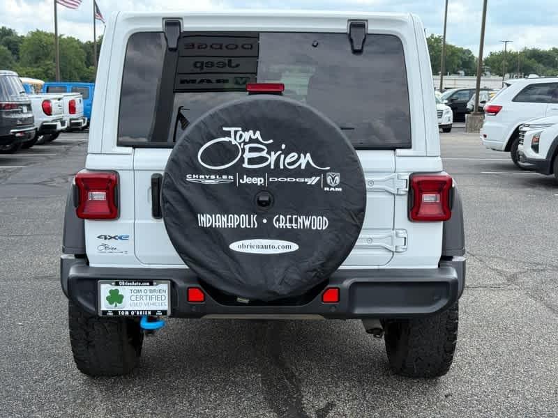 used 2022 Jeep Wrangler Unlimited 4xe car, priced at $36,985