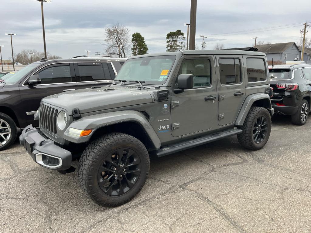 used 2021 Jeep Wrangler Unlimited 4xe car, priced at $32,988