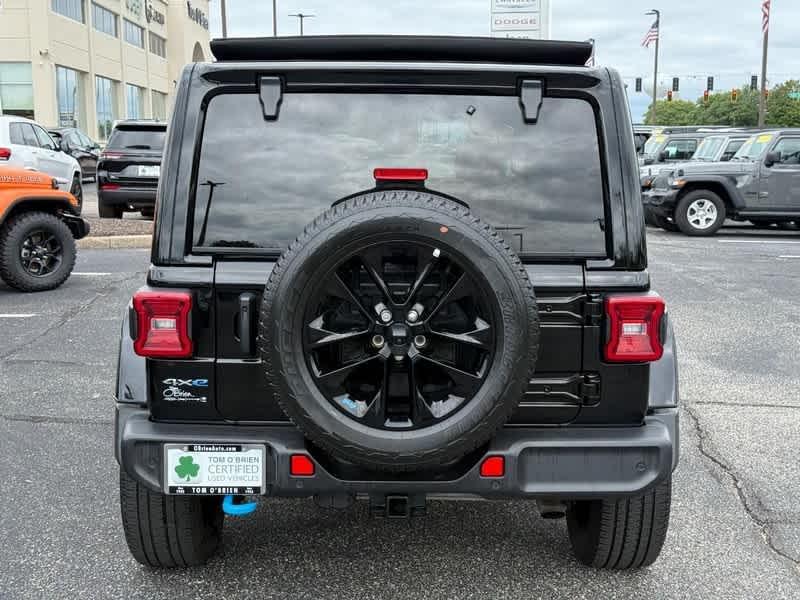 used 2022 Jeep Wrangler Unlimited 4xe car, priced at $34,988