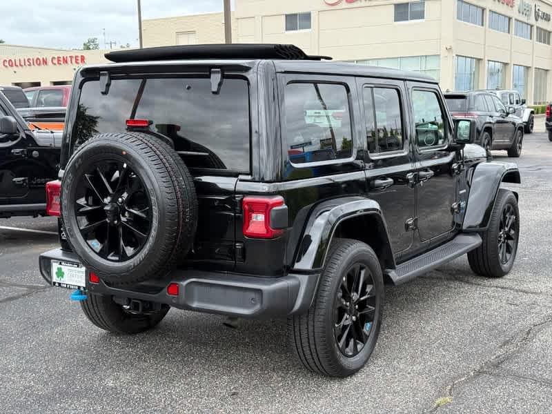 used 2022 Jeep Wrangler Unlimited 4xe car, priced at $34,988