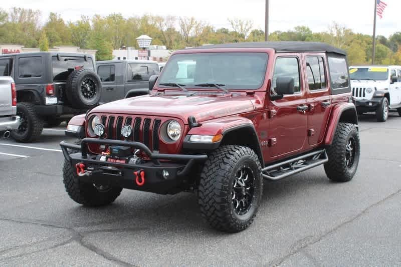 used 2021 Jeep Wrangler Unlimited car, priced at $38,485