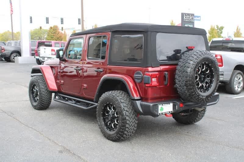 used 2021 Jeep Wrangler Unlimited car, priced at $38,485