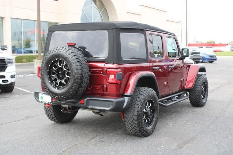 used 2021 Jeep Wrangler Unlimited car, priced at $38,485