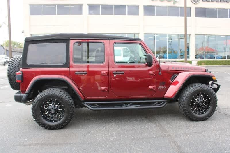 used 2021 Jeep Wrangler Unlimited car, priced at $38,485