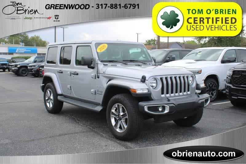 used 2020 Jeep Wrangler Unlimited car, priced at $34,998