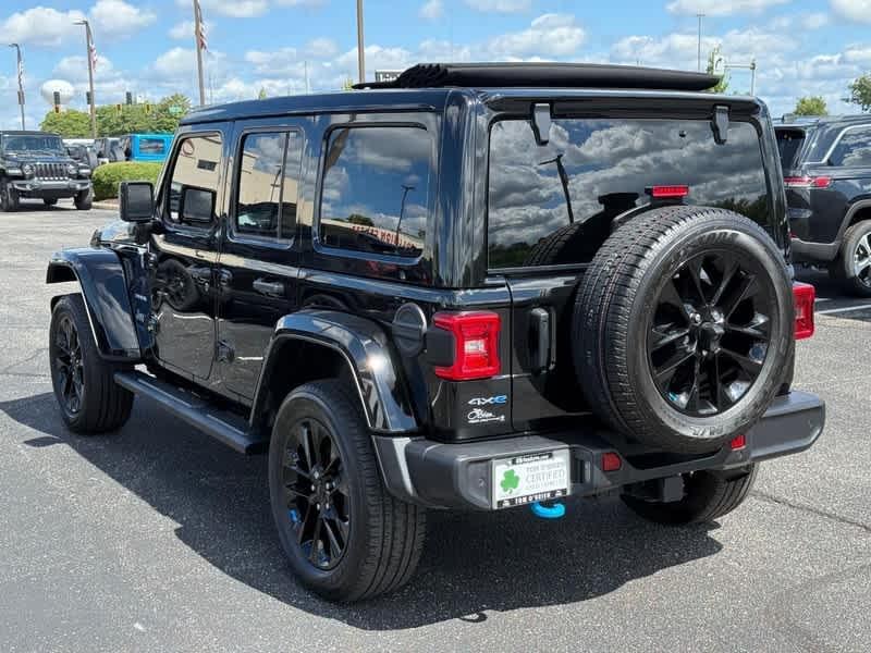 used 2022 Jeep Wrangler Unlimited 4xe car, priced at $33,985