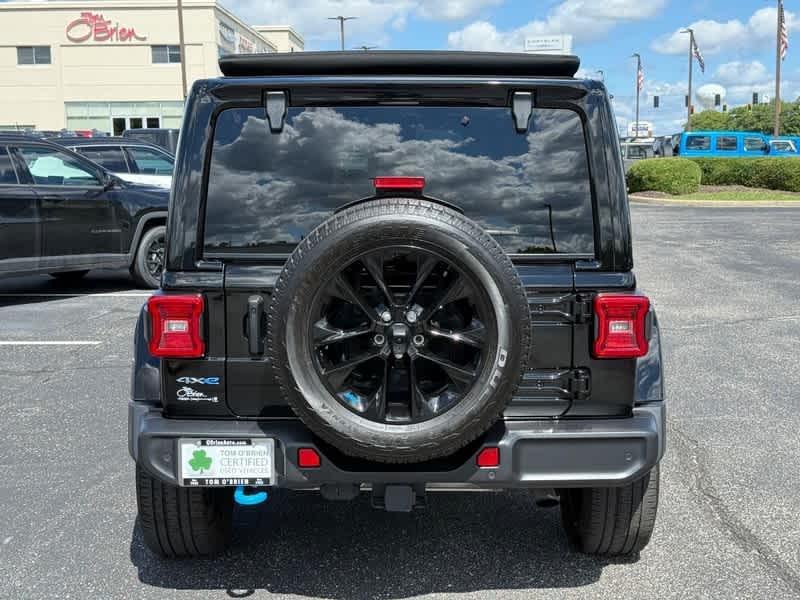 used 2022 Jeep Wrangler Unlimited 4xe car, priced at $33,985