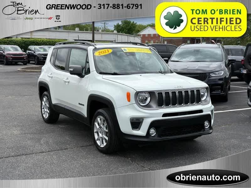 used 2021 Jeep Renegade car, priced at $21,988