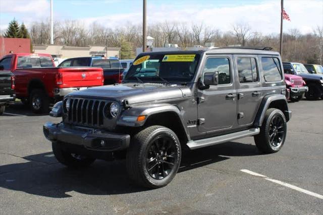 used 2021 Jeep Wrangler Unlimited car, priced at $41,485