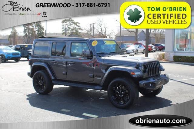 used 2021 Jeep Wrangler Unlimited car, priced at $41,485