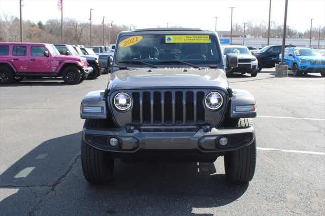 used 2021 Jeep Wrangler Unlimited car, priced at $41,485