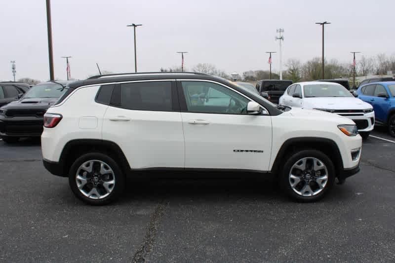 used 2021 Jeep Compass car, priced at $25,500