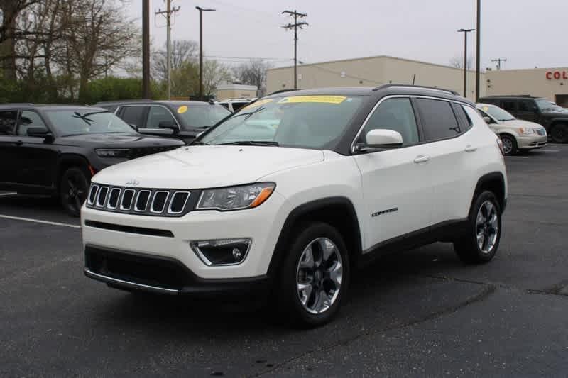 used 2021 Jeep Compass car, priced at $25,500