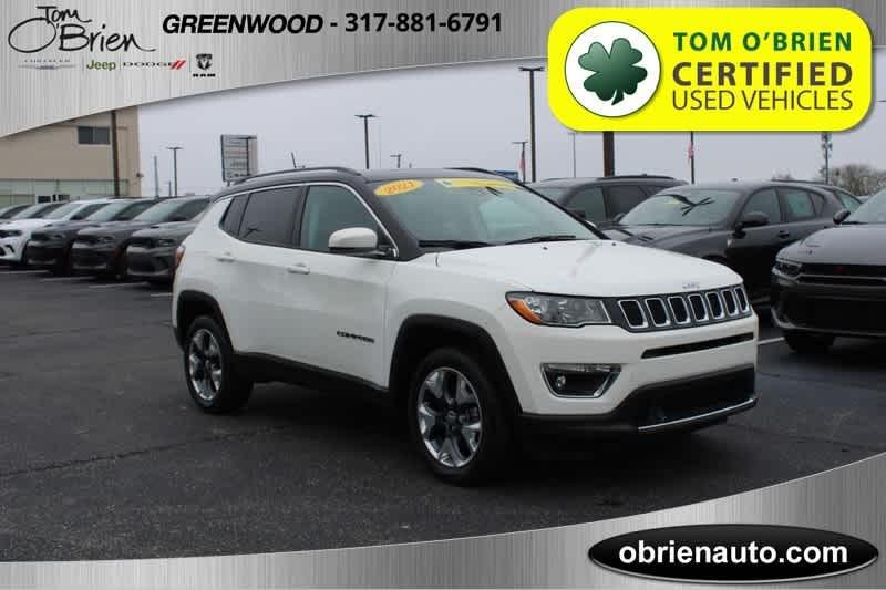 used 2021 Jeep Compass car, priced at $25,998