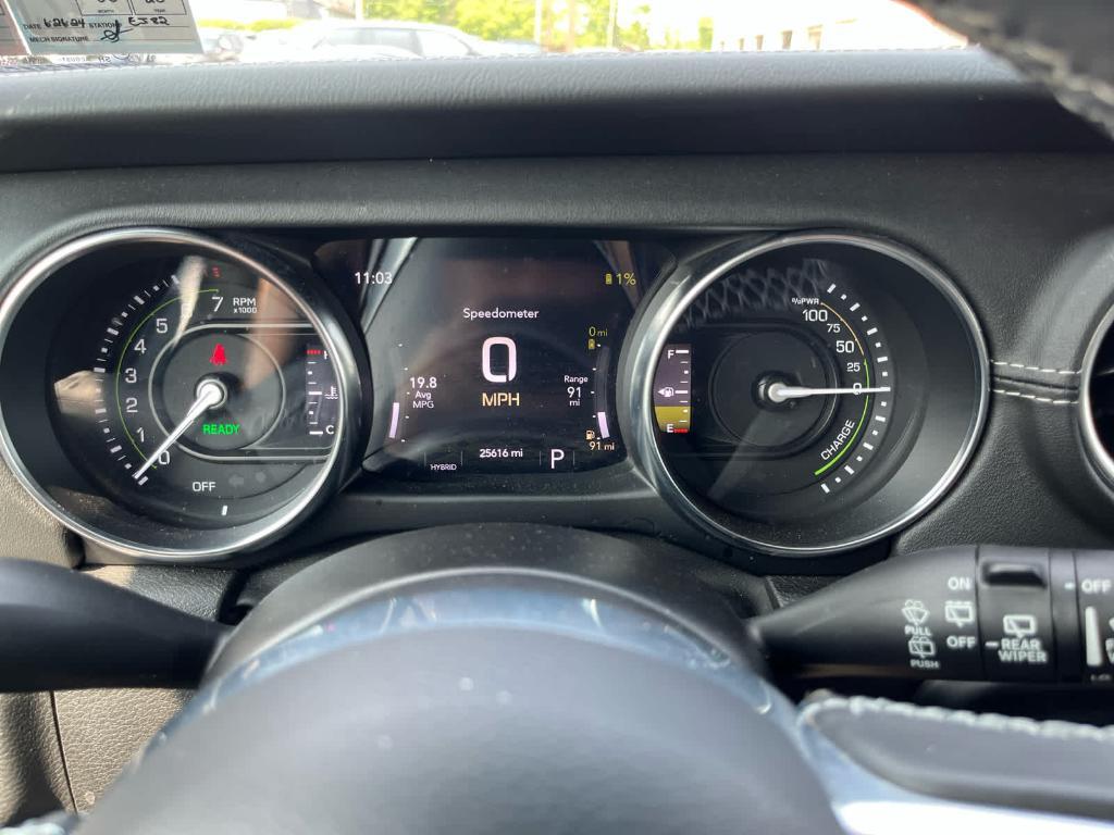 used 2022 Jeep Wrangler Unlimited 4xe car, priced at $36,988