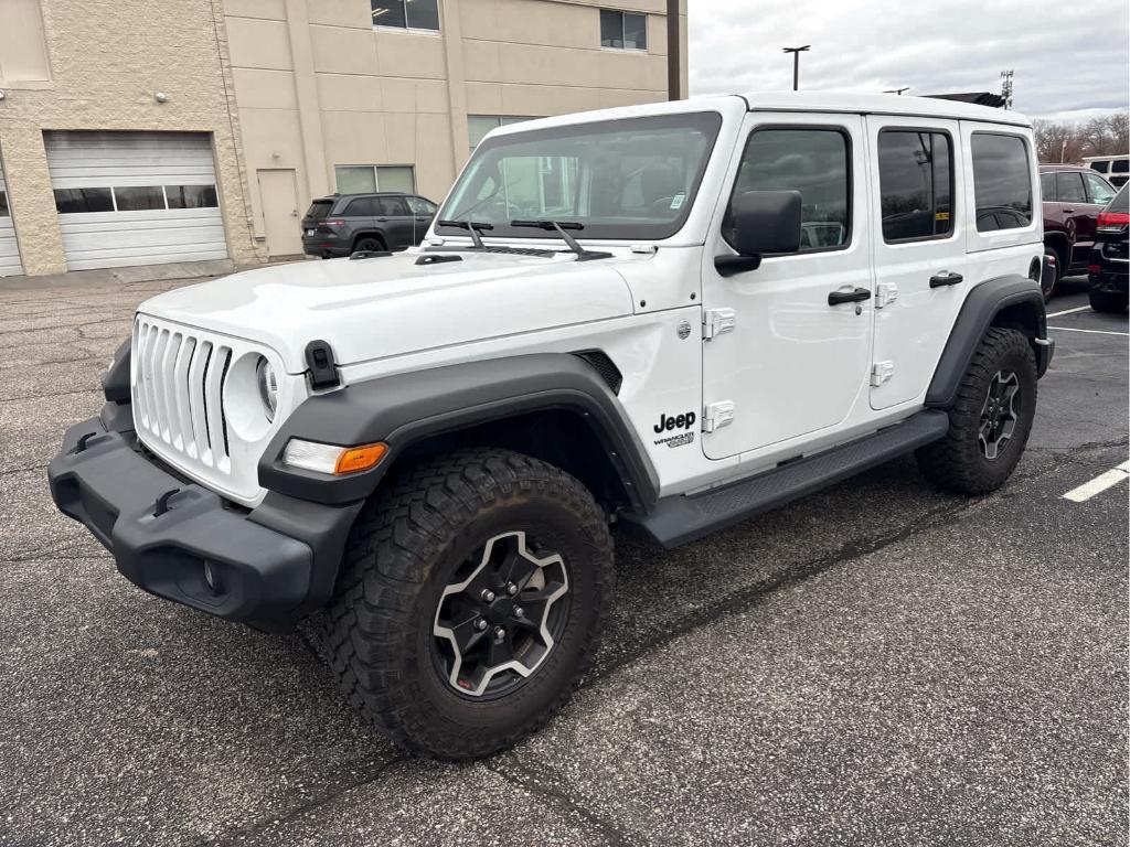 used 2021 Jeep Wrangler Unlimited car, priced at $28,988