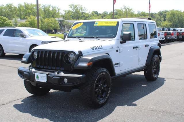 used 2021 Jeep Wrangler Unlimited car, priced at $35,998