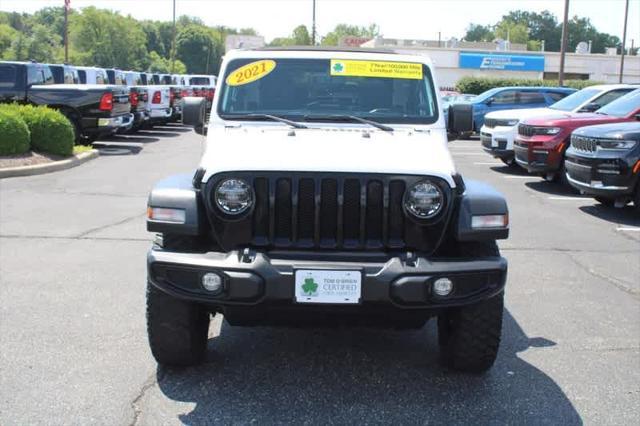 used 2021 Jeep Wrangler Unlimited car, priced at $35,998