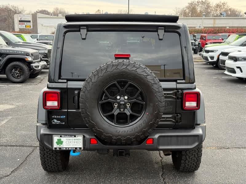 used 2024 Jeep Wrangler 4xe car, priced at $36,985