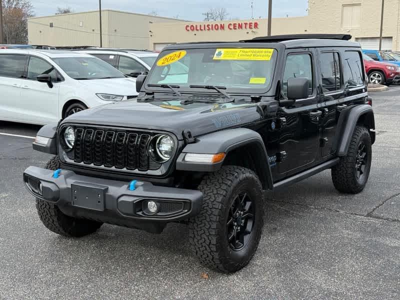 used 2024 Jeep Wrangler 4xe car, priced at $36,985