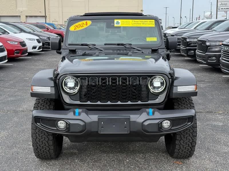 used 2024 Jeep Wrangler 4xe car, priced at $36,985