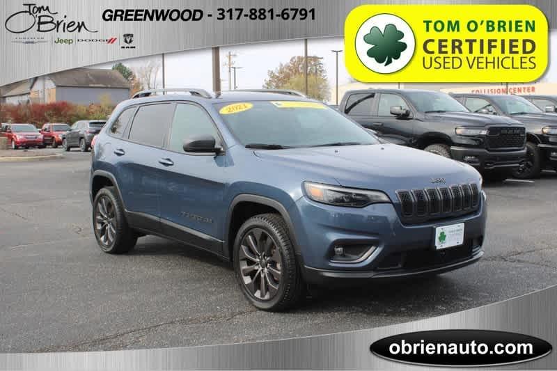 used 2021 Jeep Cherokee car, priced at $25,785