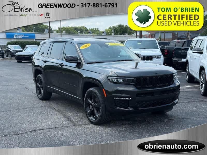 used 2022 Jeep Grand Cherokee L car, priced at $35,988
