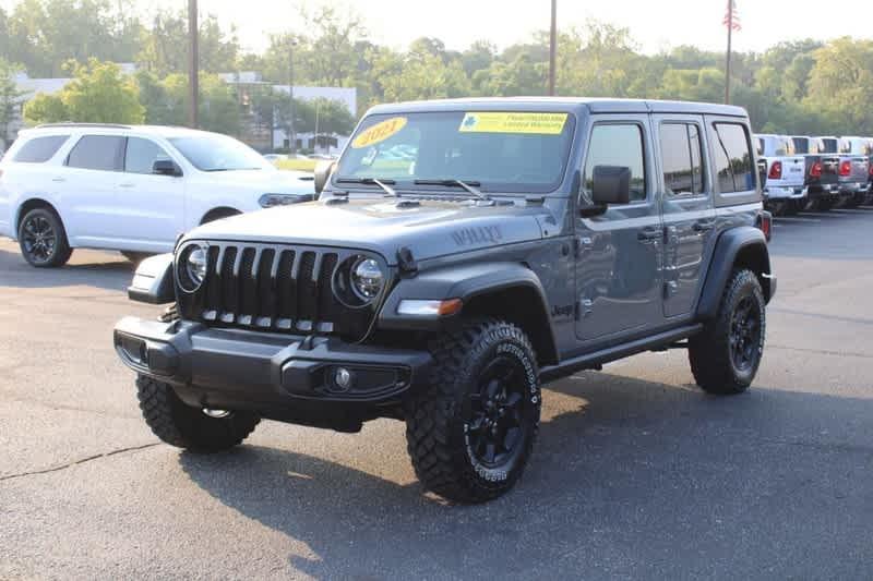 used 2021 Jeep Wrangler Unlimited car, priced at $34,500