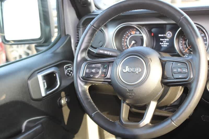 used 2021 Jeep Wrangler Unlimited car, priced at $34,500