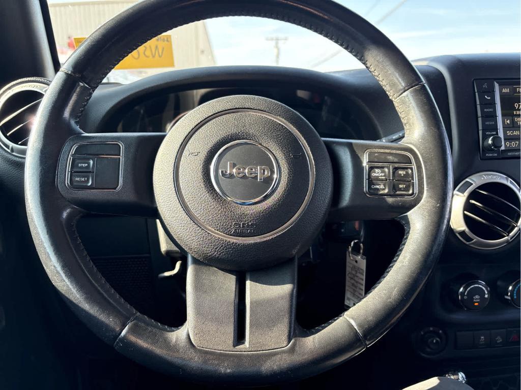 used 2016 Jeep Wrangler Unlimited car, priced at $20,988
