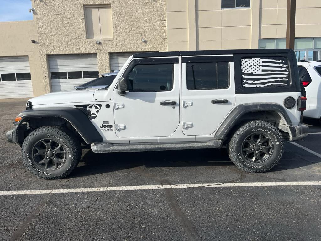 used 2020 Jeep Wrangler Unlimited car, priced at $26,988