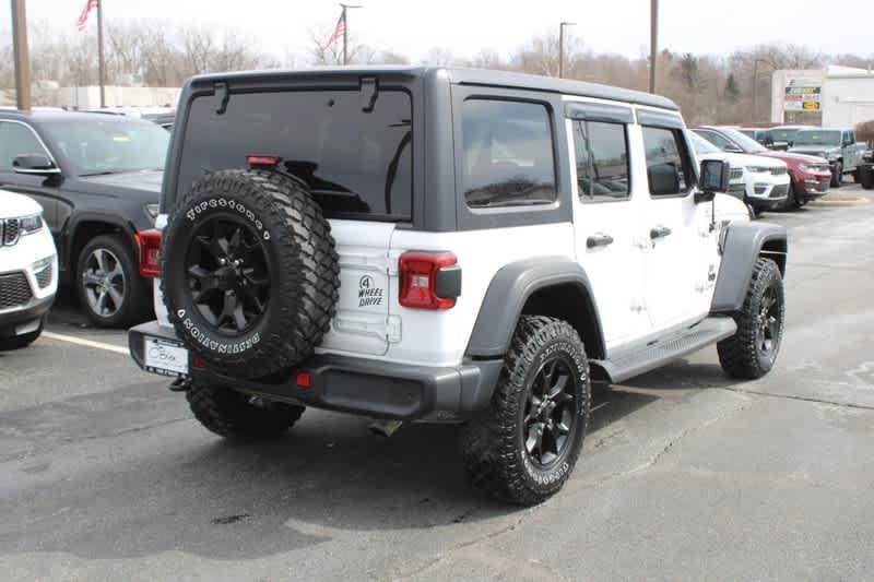 used 2020 Jeep Wrangler Unlimited car, priced at $26,485