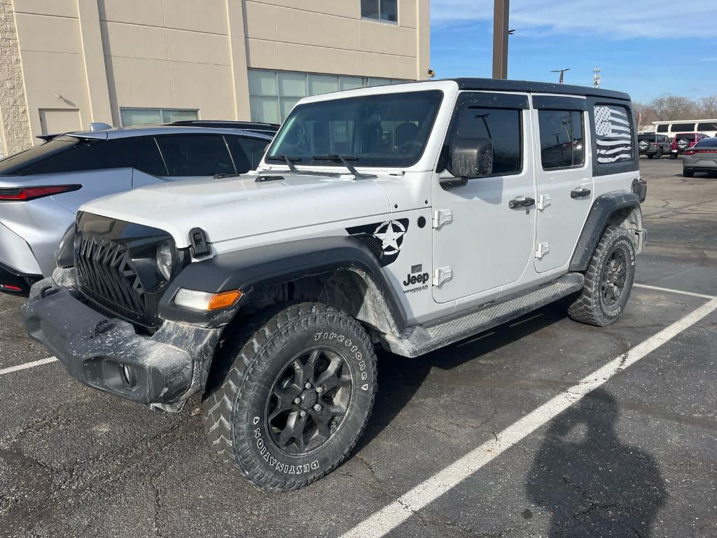 used 2020 Jeep Wrangler Unlimited car, priced at $26,988