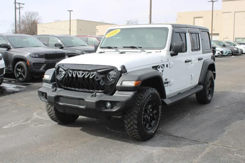 used 2020 Jeep Wrangler Unlimited car, priced at $26,485