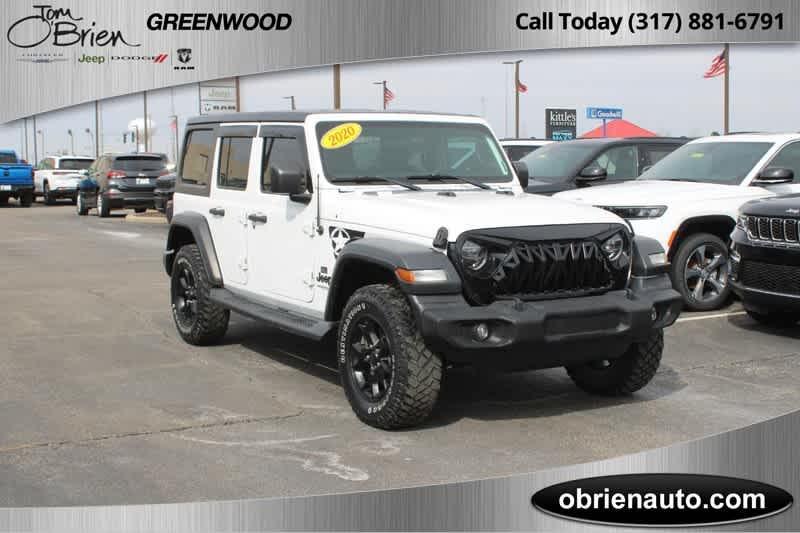 used 2020 Jeep Wrangler Unlimited car, priced at $26,485