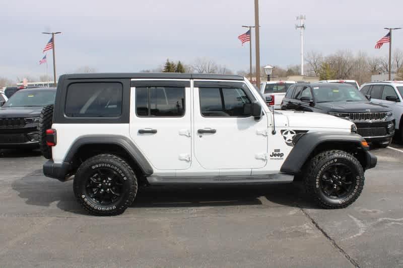 used 2020 Jeep Wrangler Unlimited car, priced at $26,485