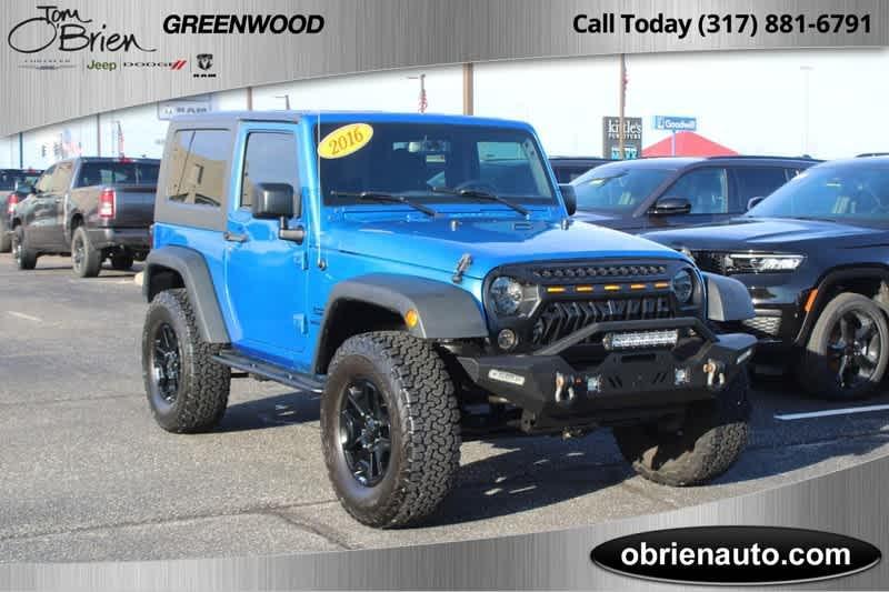 used 2016 Jeep Wrangler car, priced at $14,785