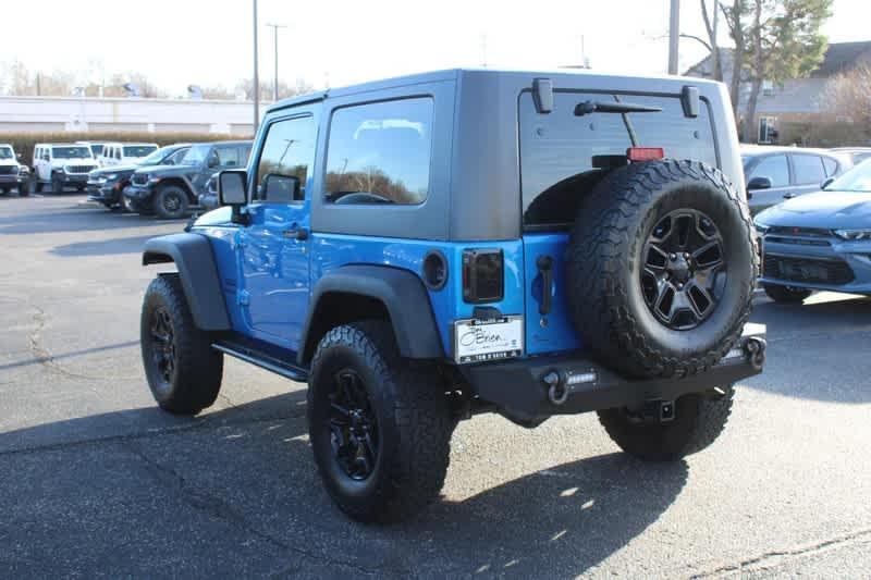 used 2016 Jeep Wrangler car, priced at $14,785