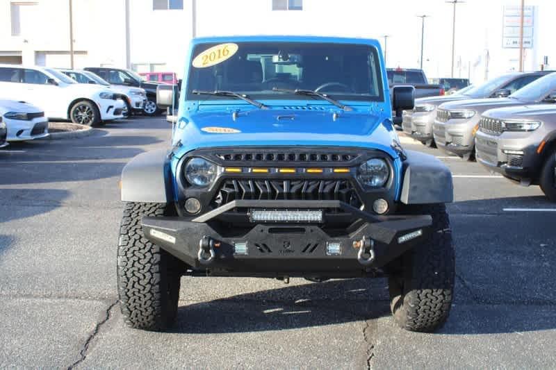 used 2016 Jeep Wrangler car, priced at $14,785