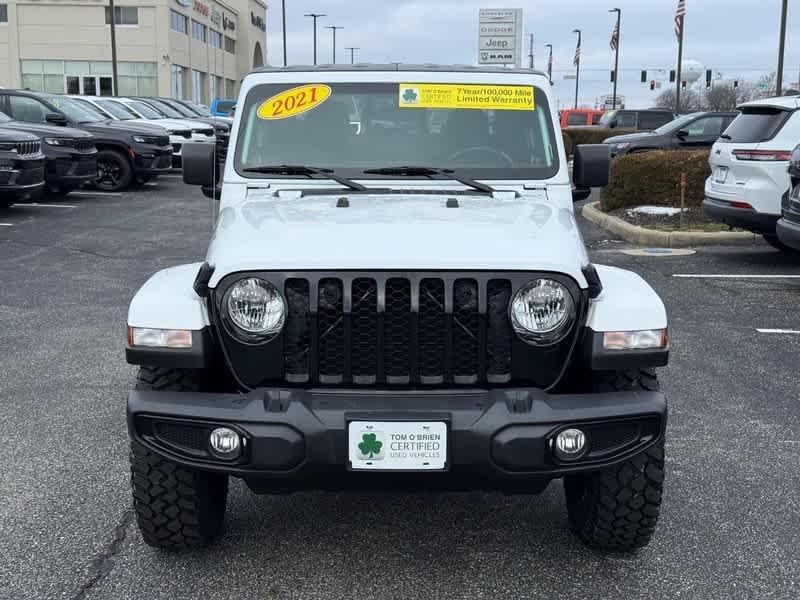 used 2021 Jeep Gladiator car, priced at $30,485
